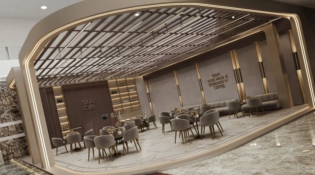 1835 Cafe | Interior design | Completed | Al Fattan Plaza - Dubai