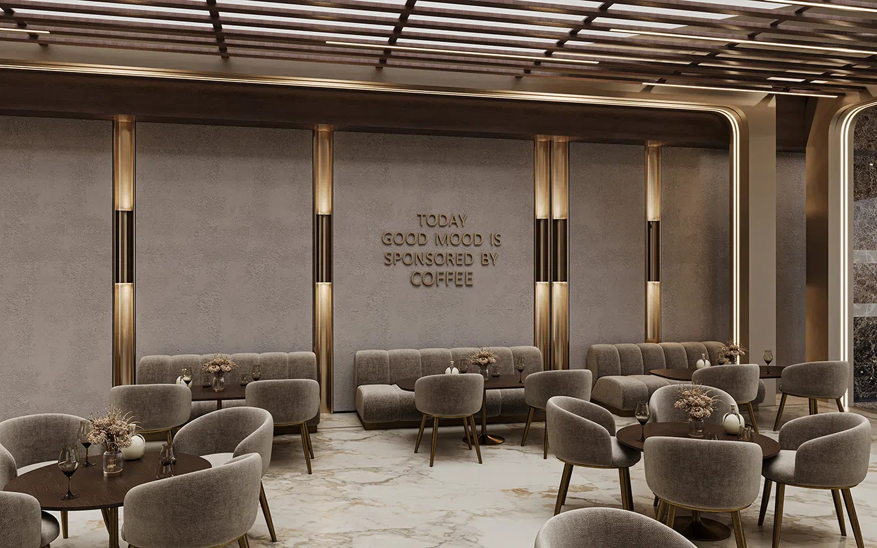 1835 Cafe | Interior design | Completed | Al Fattan Plaza - Dubai