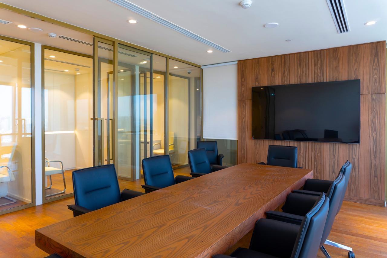 Bahamas Embassy - Office interior design makeover | Completed | Al Etihad Tower - Abu Dhabi 