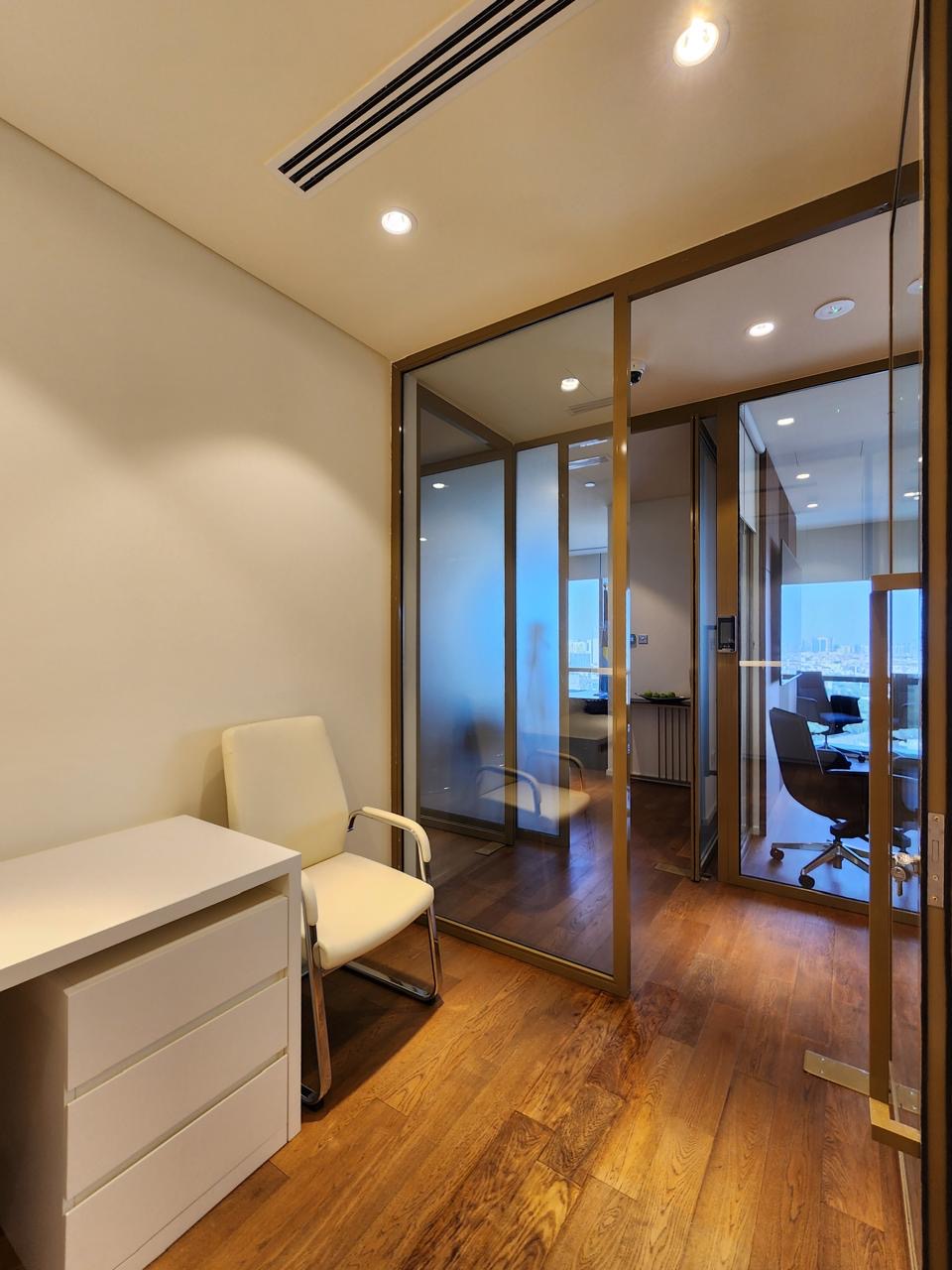 Bahamas Embassy - Office interior design makeover | Completed | Al Etihad Tower - Abu Dhabi 