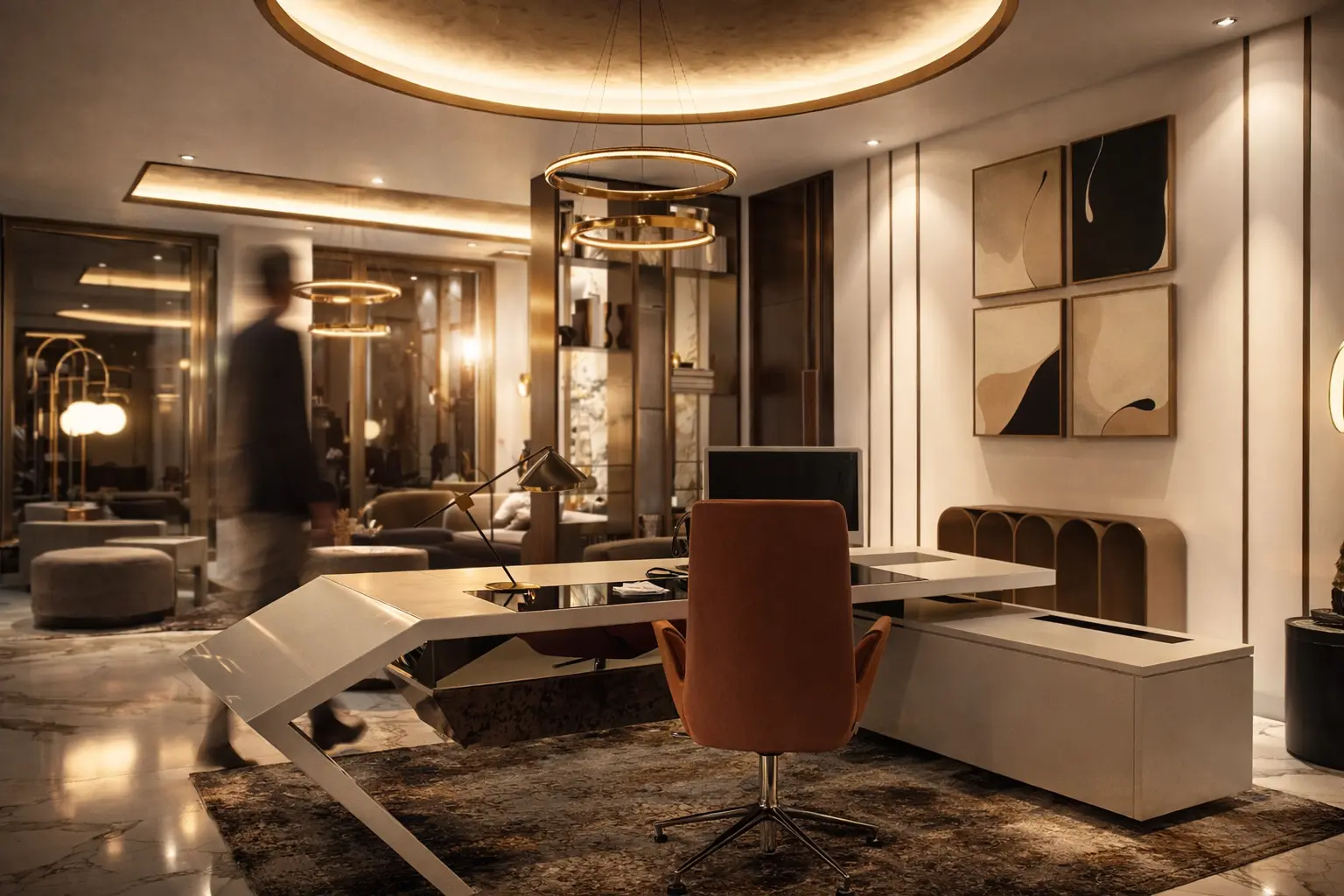 Bay Square Office - Interior Design | Completed | Business Bay - Dubai